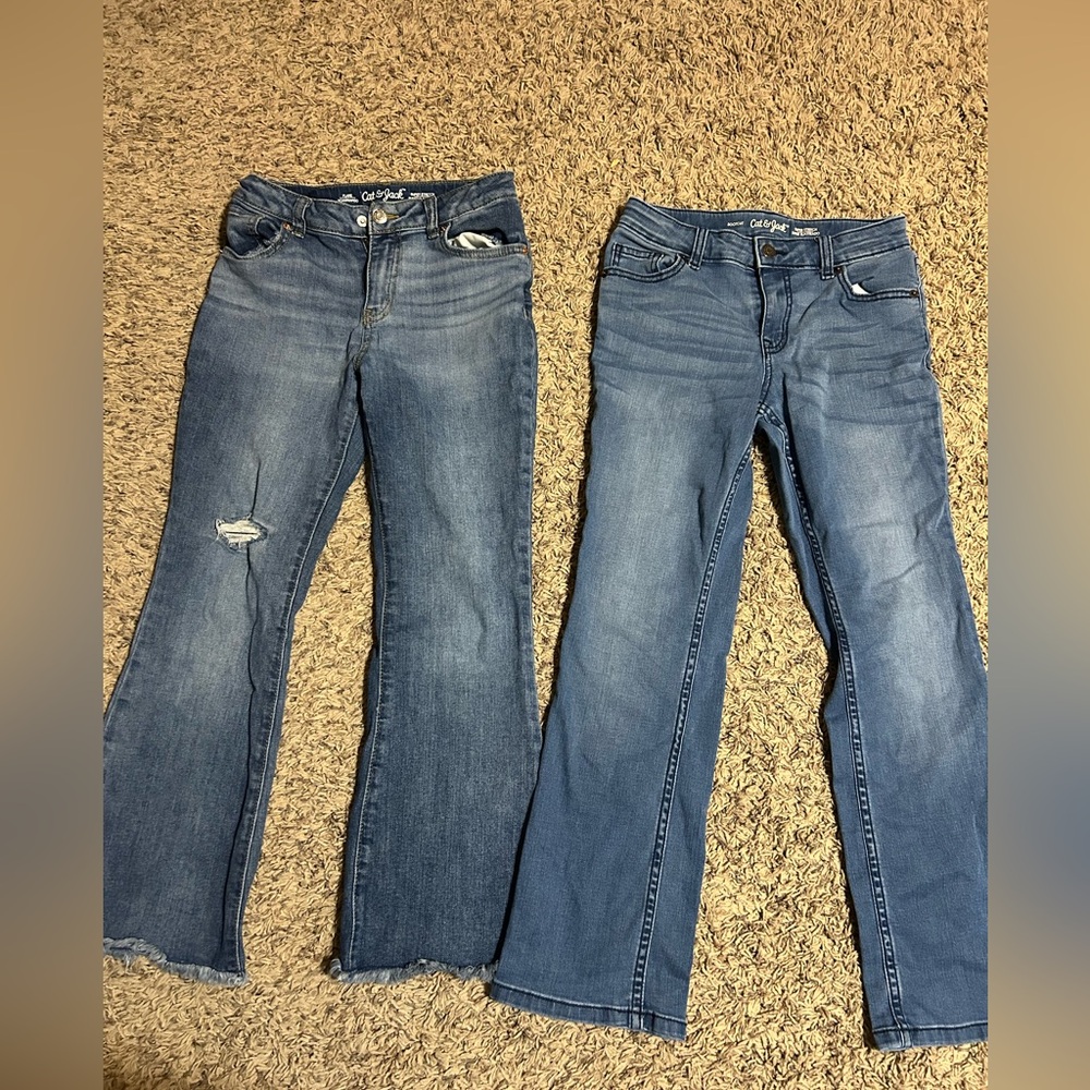 Cat & Jack Kids Blue Jeans Set